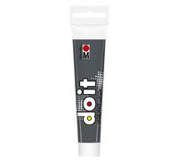 Marabu DO IT Craft Paint, 36 ML Graphite, Acrylique satinée pour Le Bricolage et Les Loisirs créatifs, Peinture à l'eau, intempéries, résistante à la lumière, séchage Rapide, Vegan, 12760076179