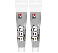 Marabu DO IT Craft Paint, 36 ml gris pierre, peinture acrylique satinée pour le bricolage et les loisirs créatifs, peinture à l'eau, résistante aux intempéries, à la lumière, végétalienne, 12760076169