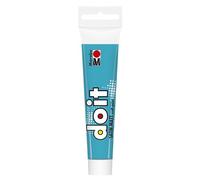 Marabu DO IT Craft Paint, 36 ml turquoise, peinture acrylique satinée pour le bricolage et les loisirs créatifs, peinture à l'eau, résistante aux intempéries, à la lumière, végétalienne, 12760076150