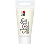 Marabu DO IT Craft Paint, 75 ML Blanc, Acrylique satinée pour Le Bricolage et Les Loisirs créatifs, Peinture à l'eau, intempéries, résistante à la lumière, séchage Rapide, Vegan, 12760002070, White