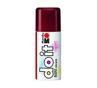 Marabu Do It satiné Mat, 070 150 ML Spray Peut, Blanc, Métal, Rouge Brillant, 14.5 x 5 x 14.5 cm