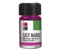 Marabu Easy Marbre, couleur magenta 014, flacon de 15 ml - Peinture marbrée pour loisirs créatifs et ensembles d'art - Coffret cadeau de peinture idéal pour adultes, enfants plus âgés, garçons et