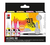 Marabu Encre à base d'alcool, néon.