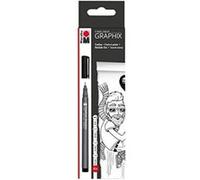 Marabu Ensemble De 4 Stylos Marqueurs De Couleur À Pointe Fine G