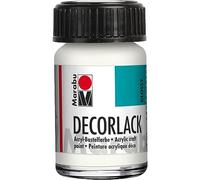 MARABU Flacon 15 mmPeinture acrylique "Decorlack" Blanc