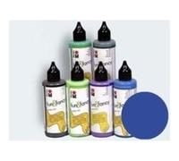 Marabu - fun & fancy - peinture fenêtre repositionnable - tube de 80 ml - bleu ultramarin mr040604055 Bleu G