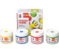 Marabu KiDS peinture au doigt 100 ml set de 4 pièces