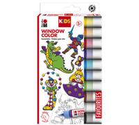 MARABU KiDS Window Color, kit de 10, assorti