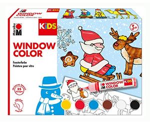 Marabu+KiDS+Window+Color+Set+%22Christmas%22%2C+6+x+25+ml