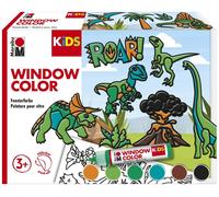 Marabu KiDS Window Color-Set "Dinosaure" 6 x 25 ml