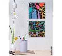 MARABU Kit acrylique Acryl Color Squeegee Art Pastel