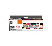 Marabu kit peinture sur textile textil (6 flacons de 15 ml) - MR171500087