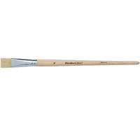 MARABU Lot de 3 Pinceaux brosse Plat Robust en soie de porc pure Taille 14