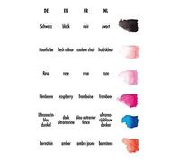 Marabu Make Manga Ensemble De 6 Stylos/Marqueurs De Couleur Aquarelle