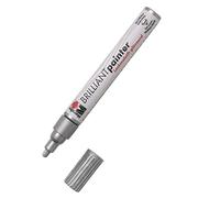 Marabu Marqueur argenté Brilliant Painter 082 2/4 mm
