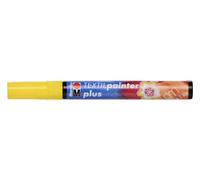 Marabu – Marqueur textile Painter Plus – Pointe ogive 3 mm – Jaune