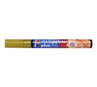 Marabu Marqueur pour textile Painter Plus Pointe ogive 3 mm Or métal