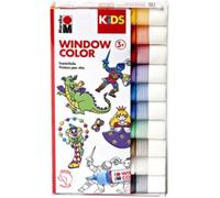 Marabu Papeterie - Fournitures Marabu Kids Window Color, Kit De 10, Assorti 223406