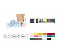 Peinture à effet 3D-Liner, 25 ml, jaune moyen 621