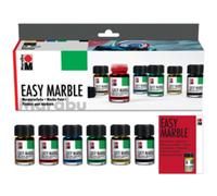 MARABU Peinture à marbrer 'Easy Marble', kit de démarrage