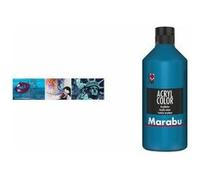Marabu Peinture acrylique Acryl Color, 500 ml, blanc 070 G