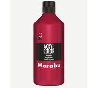 Marabu peinture acrylique Acryl Color 500 ml rouge carmin 032
