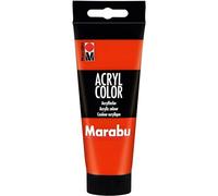 Marabu Peinture Acrylique crémeuse à Base d'eau, séchage Rapide, résistante à la lumière, imperméable à l'eau, Application avec Pinceau et éponge sur Toile, Papier et Bois, 100 ML