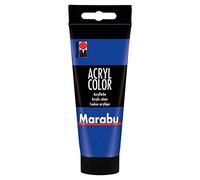 Marabu Peinture Acrylique crémeuse à Base d'eau, séchage Rapide, résistante à la lumière, imperméable à l'eau, Application avec Pinceau et éponge sur Toile, Papier et Bois, 100 ML