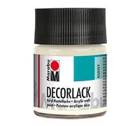 Marabu Peinture Acrylique "Decorlack", Incolore, 50 ml Dans