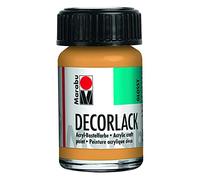 Marabu Peinture acrylique Decorlack Or métallique 15 ml