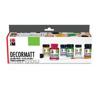 MARABU Peinture acrylique 'Decormatt', kit de démarrage