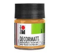 Marabu Peinture Acrylique Decormatt, Or Métallique, 50 ml