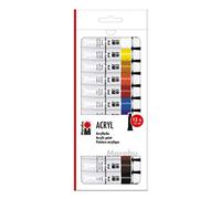 Marabu Peinture Acrylique, Multicolore, 12 ML