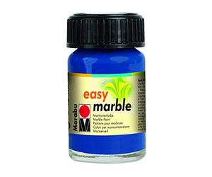 MARABU Peinture "Easy Marble" Flacon 15 ml Bleu outre mer