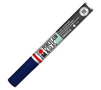 Marabu Marqueur porcelaine 293 – Pointe 1–2 mm – Bleu nuit