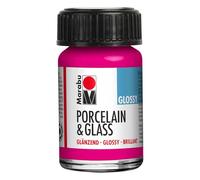 Marabu Peinture pour porcelaine et verre Framboise brillante 15 ml