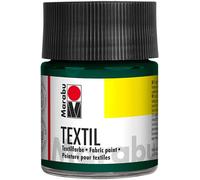 Marabu peinture pour textiles "Textil" vert foncé 50 ml en pot