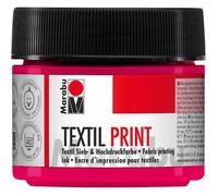 Marabu Peinture Pour Tissu "Textil Print", 100 Ml, Magenta