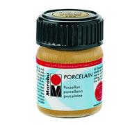 Marabu Peinture Spéciale Porcelaine Flacon 15 ML Or Métallique