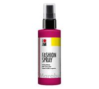 Marabu Peinture sur Soie Fashion-Spray, Himbeere, 100 ML, Framboise, Blanc
