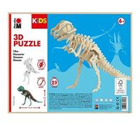 Marabu - Puzzle en Bois 3D T-Rex Dinosaure - Moins de 100 pièces - Enfant - 10 ans - Animaux