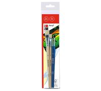Set de pinceaux pour l'acrylique Acryl, 4 pièces