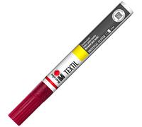 Marabu Textil Painter Glitter Fabric Pen* 3mm (1/8") Glitter Red