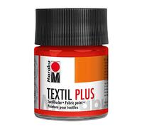Marabu Textil Plus Pot de Peinture Vermillon Clair 50 ML