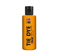 Marabu TIE Dye Ink Batik en Mandarine, 80 ML Base d'eau, Vegan, Couleur éclatante pour Textiles clairs jusqu'à 20% de Fibres synthétiques, 17300004225