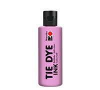 Marabu TIE Dye Ink Batik Rose, 80 ML Base d'eau, Vegan, Peinture pour Tissu éclatante pour Textiles clairs jusqu'à 20% de Fibres synthétiques, 17300004227, Pastel Pink