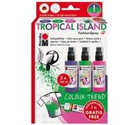 MARABU Kit Peinture Textile Spray "fashion-spray" Tropical Island