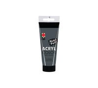 Marabu - Tube AcryColor Couleur Gris Foncé - 100ml
