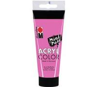Marabu – Peinture acrylique AcryColor – à base d'eau, séchage rapide – Tube 100 ml Rose G