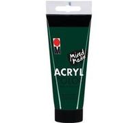Marabu - Tube AcryColor Couleur Vert Sapin - 100ml Vert G